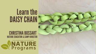 How to Daisy Chain  Knots & Ropes for Educators