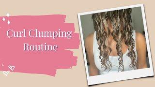 How to create curl clumps