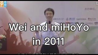 EN sub Wei and miHoYo back in 2011