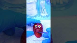 Strawberry needs surgery Baby Birth #shorts #fruitsurgery