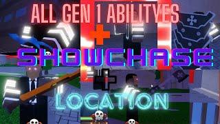 All Gen 1 Abilities Showcase and Location  Fire force Online