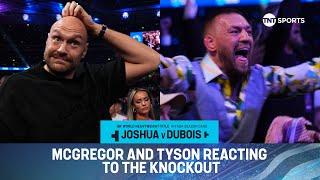 Uncut & Unfiltered  Fury McGregor & Usyks IMMEDIATE Reactions To Dubois KO AJ  #JoshuaDubois