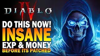 NEW XP & LOOT CAVE 20Million XP Per HOUR Diablo 4 Best XP & Legendary Farm