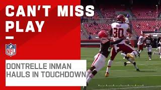 Dontrelle Inman Goes Up for Washington TD Catch