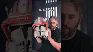 Comparing the Commander Cody Xcoser helmet to the Black Series Clone Trooper helmet.