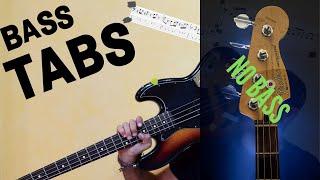 U2 Where The Streets Have No Name bass backing track+ tab