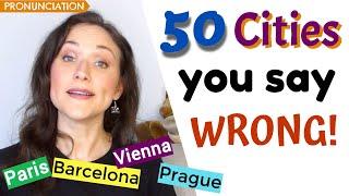 50 City Names You Pronounce Wrong  How to say European cities in English