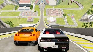 Big Ramp Jumps with Expensive Cars #18 - BeamNG Drive Crashes  DestructionNation