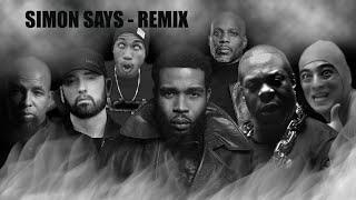 Simon Says - Pharaoh Monch ft. Busta Rhymes Eminem Tech N9ne Hopsin DMX and more  MASH UP