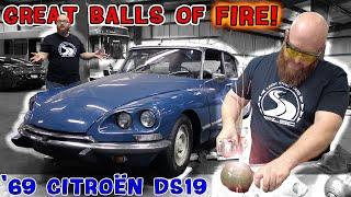 Whats up with the 69 Citroën DSs Suspension Balls? CAR WIZARD cuts to the answer