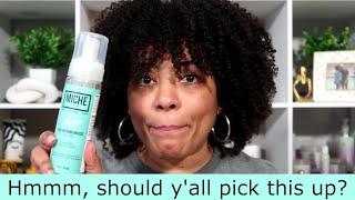 Twist Out On My Type 4 Hair  MICHE SET Curl Defining Mousse  Honest Review  NaturalRaeRae