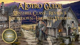 Minstrel Class - Review & Breakdown - Updated 2023 - The Lord of the Rings Online  A LOTRO Guide.