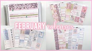 *NEW* Releases February Budget Kits  Foiled Weekly Stickers + AE Monthly  Romina Rossa