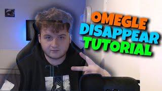 Disappear  Invisible Omegle Tutorial  How to Disappear Prank 2023 