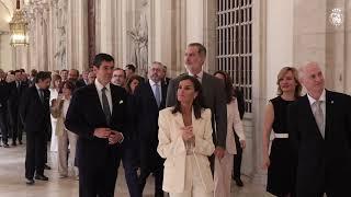 Inauguración de la exposición “Felipe VI una década de la historia de la Corona de España”