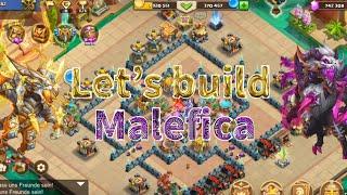 Lasst uns Malefica bauen Lets build Malefica  Schloss Konflikt  Castle Clash 2024 Deutsch