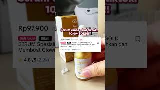 Cerahkan Wajah Tanpa Flek Pakai Amura Gold Serum