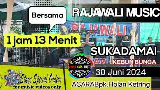 Rajawali musik sukadamai _ Durasi panjang acara siang   Acara Bpk.Holan Ketring  wdEdo&Mutiara