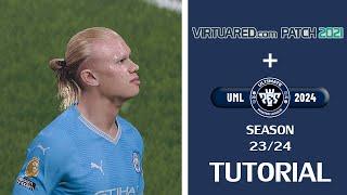 TUTORIAL PES 2021 VirtuaRED Patch v7 + Ultimate Master League 2324 Early Access