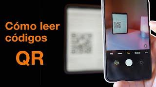 Cómo leer un código QR en tu móvil MUY FÁCIL