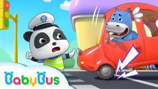 Bayi Panda Adalah Polisi Lalu Lintas Kecil  Lagu Anak-anak  BabyBus Bahasa Indonesia