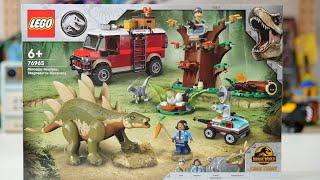 LEGO Jurassic World 76965 Dinosaur Missions Stegosaurus Discovery - LEGO Speed Build Review