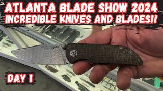 Atlanta Blade Show 2024 Day 1 INCREDIBLE Knives and Blades