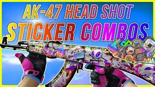 AK-47 Head Shot Sticker Combinations -  Best AK-47 Head Shot Sticker Combos