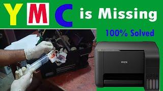 Epson L3110 printer YMC Color is missing problem Solved How to Fix Abnormal Print Output Epson L3110