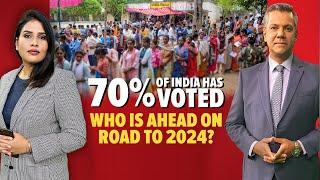 Lok Sabha Elections 2024  70% Of India Has Voted Who Is Ahead On Road To 2024?  India Decides