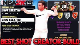 NBA 2K19 BEST SHOT CREATOR BUILD Best Guard Build for MyPark Best Shot Creating Build