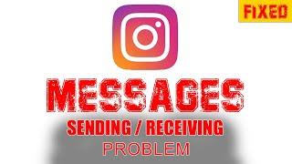 Fix Instagram message problem  Instagram DM not working  Instagram chat problem  2022 solved
