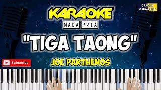 Karaoke Lagu Ambon - TIGA TAONG - Nada Pria - Joe Parthenos  Arr. Carlos Djemarut