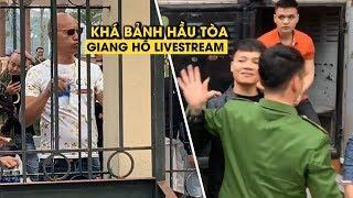 Rộn ràng livestream sống ảo trước phiên tòa xét xử Khá Bảnh