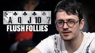 Losing with a FLUSH  Top 5 mind-blowing Poker hands ️ PokerStars