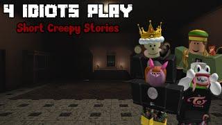 4 Idiots Short Robbery Mission  Roblox Short Creepy Stories
