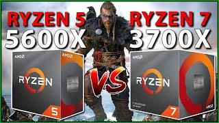 Ryzen 3700X vs 5600X Benchmarks