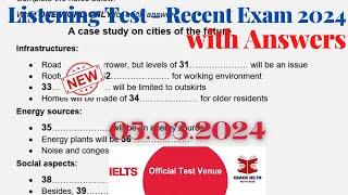 IELTS Listening Actual Test 2024 with Answers  05.03.2024
