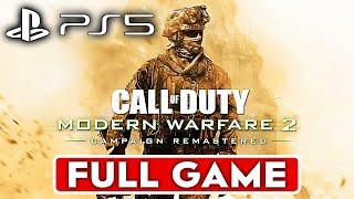 CALL OF DUTY MODERN WARFARE 2 REMASTERED PS5 Gameplay Walkthrough Part 1 Campaign FULL GAME 4K 60FPS