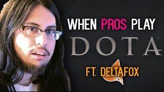 Imaqtpie - LEAGUE OF LEGENDS PROS PLAYING DOTA 2 ft. DYRUS SCARRA SHIPTUR VOYBOY