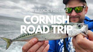 Light Rock Fishing - Cornish Road Trip - Mackerel Sandeels Wrasse and  Mini Species