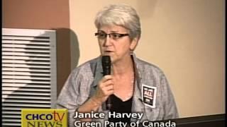 SOS Rally - Janice Harvey Green Party of Canada Fisheries Critic