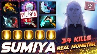 SumiYa Invoker 34 KILLS - Real Monster - Dota 2 Pro Gameplay Watch & Learn