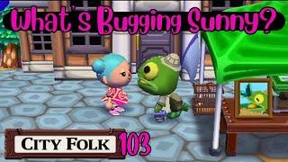 Great Buttery Monarchy Its the July Bug-Off   Animal Crossing City Folk Ep 103