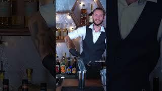 Bartending simple flairs PART 4 FREE POURING WITH A POUR SPOUT #shorts #simpleflair #freepouring