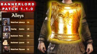 HUGE Bannerlord Patch 1.1.0 Notes and Testing