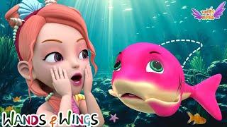 Baby Shark Lost His Fin  Baby Shark Dance  Princess Songs - Princess Tales