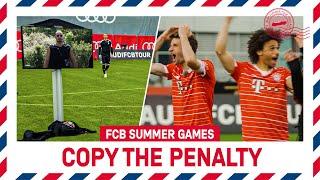 Copy the Penalty Challenge  FC Bayern Summer Games 2022  Folge 1