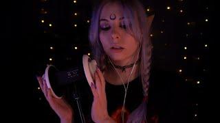 ASMR  comfy Ear Attention Whispering Hair Sounds and more