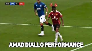 Amad Diallo Pre-Season Performance